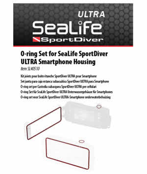 Sealife O-Ring Satz für SportDiver Ultra Unterwasser Gehäuse