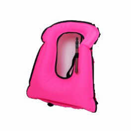 Schnorchelweste Gr. S pink